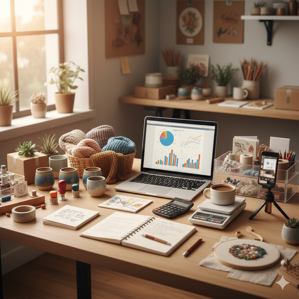 negocios artesanais fonte de renda